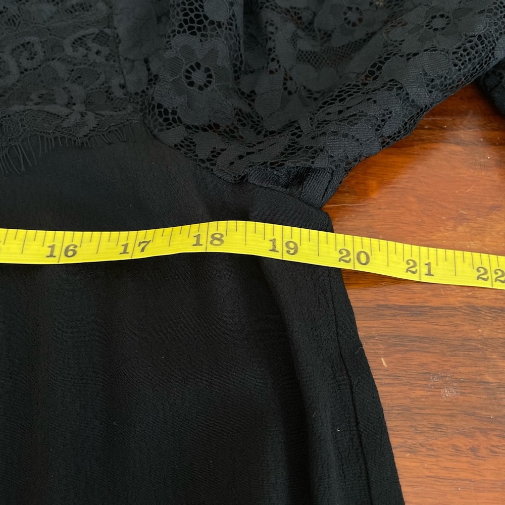 Juicy Couture Black‎ Label Medium Babydoll Lace Flare Lined Party Dress Women’s - Picture 12 of 14